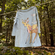 Load image into Gallery viewer, Tea Collection Deer &amp; Fawn Shirt Dress - Size 3 Years
