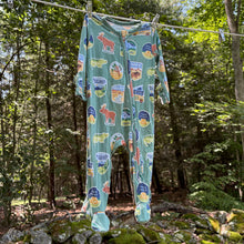 Load image into Gallery viewer, Angel Dear Bamboo National Park Footed Pajamas - Size 3-6 Months
