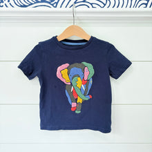 Load image into Gallery viewer, Mini Boden Baby Boys Applique Elephant T-Shirt - Size 2-3 Years
