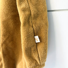Load image into Gallery viewer, Rylee &amp; Cru Baby Mustard Terrycloth Romper - Size 12-18 Months
